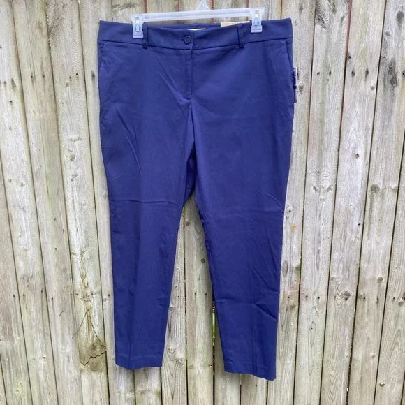 New Michael Kors Miranda navy pants 16 - Picture 8 of 8